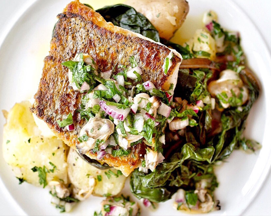 Delicious Cornish food